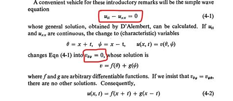 Partial Differential Equations Question About Hyperbolic Pde Mathematics Stack Exchange