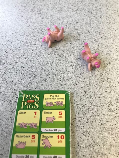 Pass The Pigs Travel Sized Piggy Fun Penny Plays