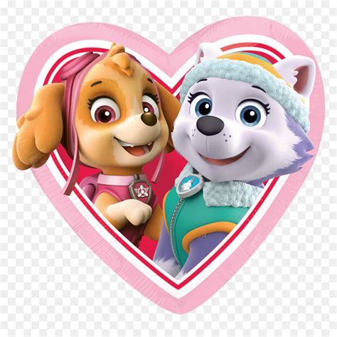 Paw Patrol Valentine Amp 39 S Day Hd Png Download Vhv