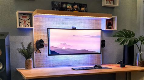 Pc Monitor Wall Mounted Wall Design Ideas