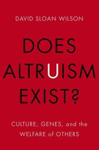 Pdf Book Review Does Altruism Exist Culture Genes And The Welfare Of Others