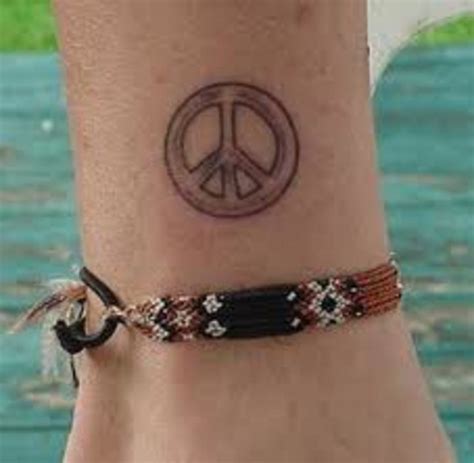 Peace Sign Tattoos Peace Tattoos Tattoos With Meaning