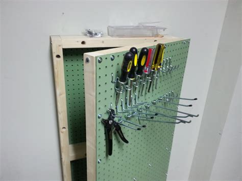 Peg Board Tool Cabinet 13 Steps Instructables