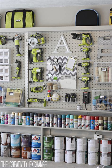 Pegboard Tool Storage Amp Garage Organization Pegboard Storage Storage Kits Garage Wall Storage