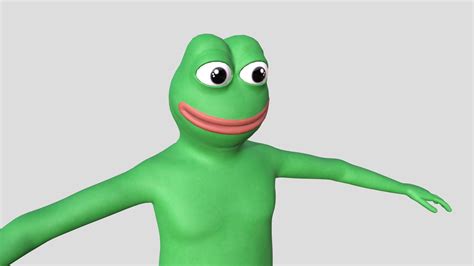 Pepe Download Free 3D Model By Demidrew 342E3f7 Sketchfab