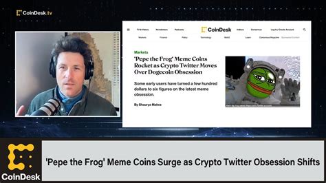 Pepe The Frog Meme Coins Rocket As Crypto Twitter Moves Over Dogecoin