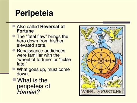 Hamlet's Peripeteia: The Pivotal Moment of Tragic Downfall