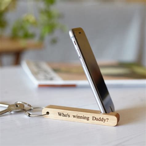 Persoanlised Phone Stand Keyring Gift Phone Holder