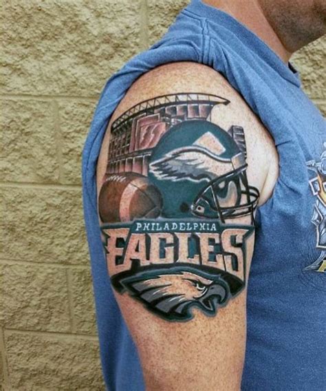 Philadelphia Eagles Tattoos Design Inspiration for Fans