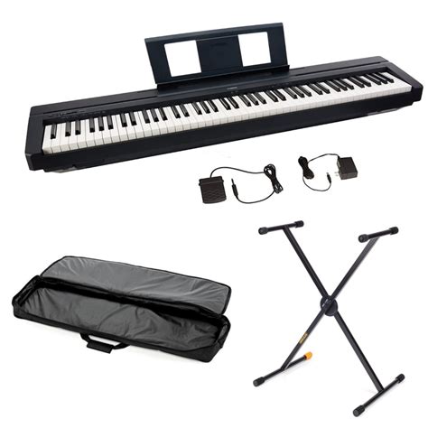 Piano Digital Yamaha P45 Kit Funda Pedal Atril Yamaha P45 Walmart En L Nea