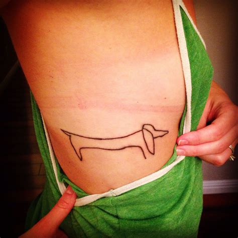 Picasso Dachshund Tattoo Tattoos Pinterest Dachshunds Tattoo And Tatting