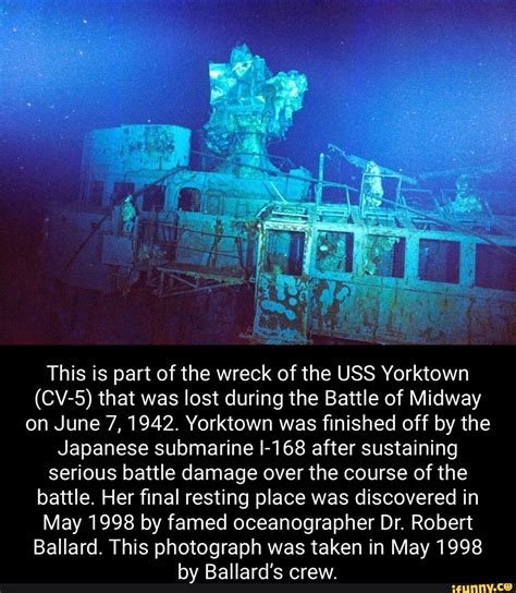 Pictures Of The Wreck Of The Uss Yorktown Cv 5 Sunk At Midway Ar15 Com Archive Her Guns Still