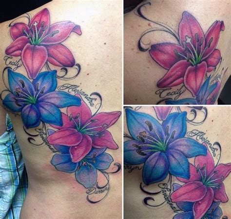 Pin By Francisca On Homens E Mulheres Lily Flower Tattoos Flower