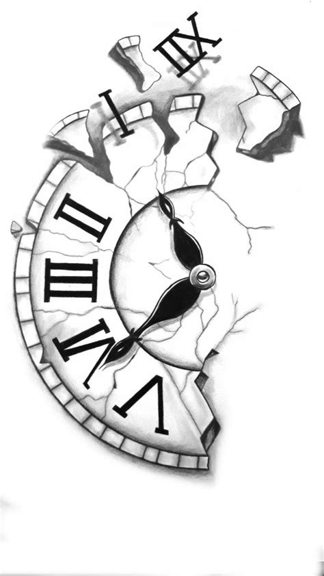 Pin By Ionut Voinea On Tattoo Ideas Clock Tattoo Clock Tattoo Design