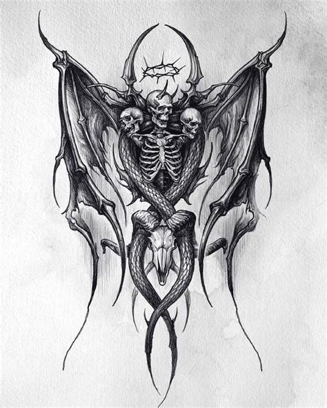 Pin By On Art Creepy Tattoos Dark Art Tattoo Tattoo Style Drawings