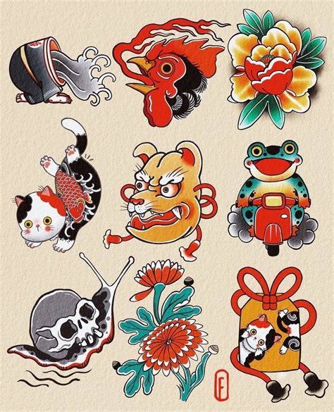 Pin By On Tattoo Flash Japanese Tattoo