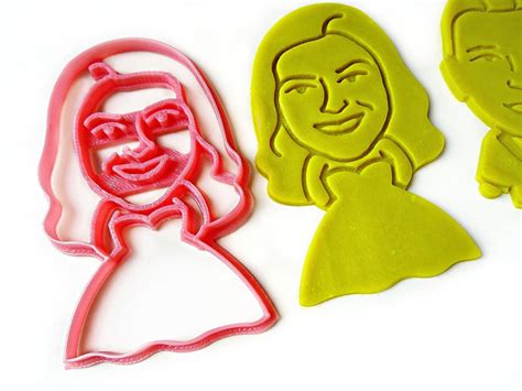 Pin On Custom Portrait Cookie Cutters With Your Face