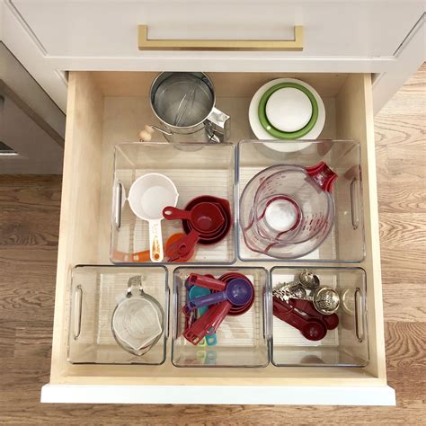 Pin On The Home Organized Deep Drawer Organization Kitchen Drawer