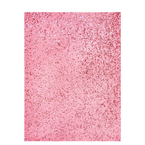 Pink Chunky Glitter Fabric Sheet Hobby Lobby 103663 Glitter