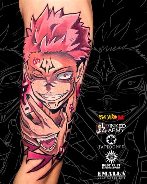 Pinterest Sukuna Tattoo