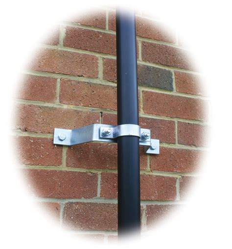 Sturdy Pipe Wall Brackets for Secure Installation