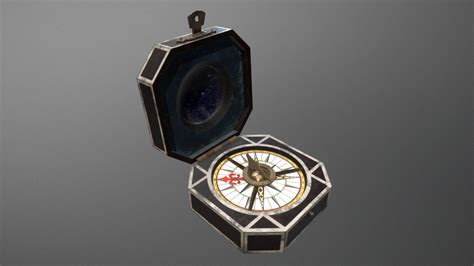 Pirates Of The Caribbean Jack Sparrow S Compass 3D Model By Sycro