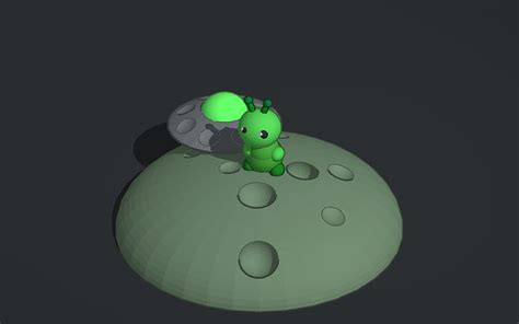 Design Your Own Planet with Alien Tinkercad