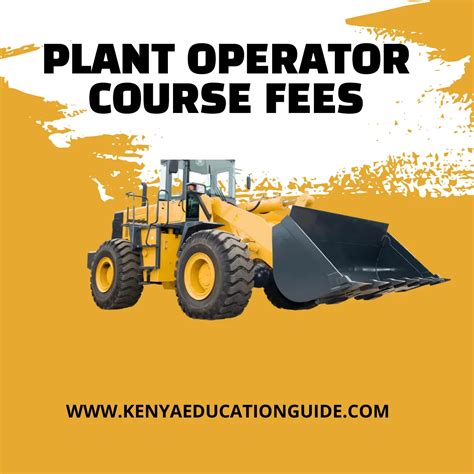 Plant Operator Salary In Kenya In 2024 Plant Operator Course In Kenya Plant Operator