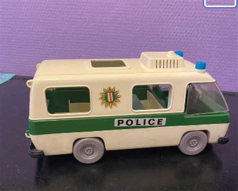 Playmobil Police Car Vintage 1977 Etsy