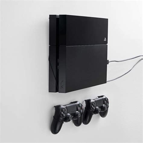 Playstation 4 Ps4 Wall Mount By Floating Grip Display Your Ps4 Tv