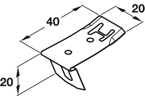 Plinth Clip For Kitchen Unit Furniture Cabinet Kick Board Stainless