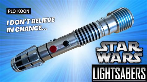 Plo Koon Galaxy Amp 39 S Edge Legacy Lightsaber Review Youtube