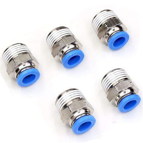 Pneumatic Push Connect Fittings 1 4 Push Connect Air Fittings 1 8