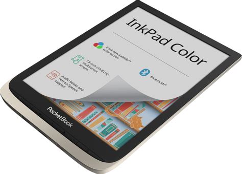 Pocketbook Inkpad Color Is An Ebook Reader With 7 8 Inch E Ink Color