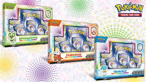 Pok Mon Trading Card Game Announces Paldea Collection Sets Nintendo Wire