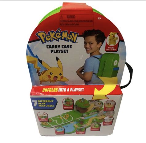 Pokemon Carry Case Medium Backpack Playset