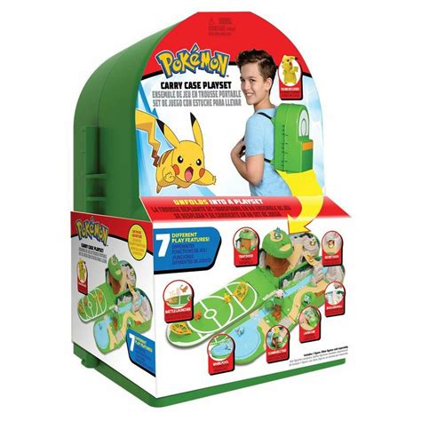 Pokemon Carry Case Playset Age 4 Years Above Peekaboo