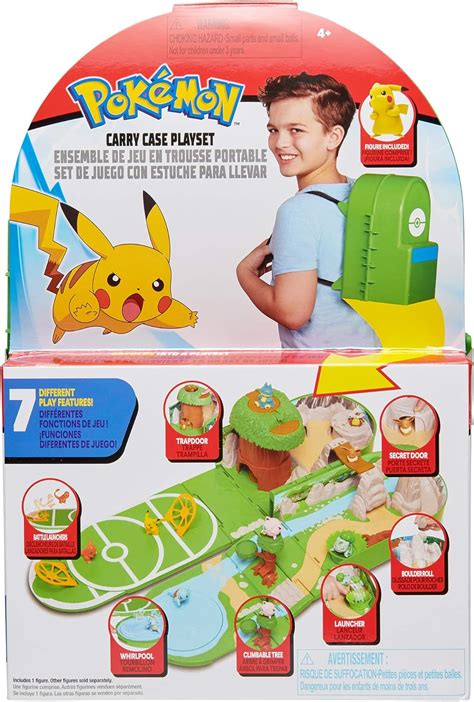 Pokemon Carry Case Playset Feat Different Locations Within One