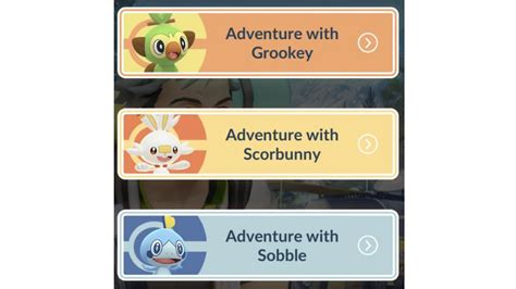 Pokemon Go Which Path To Choose For Galar Calling Research Grookey Scorbunny Or Sobble