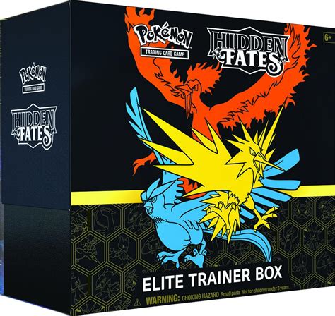 Pokemon Hidden Fates Elite Trainer Box Imperial Garden Sports