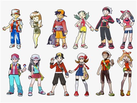 Pokemon Trainers Ken Sugimori Pokemon Trainer Transparent Png 800X550 Free Download On Nicepng