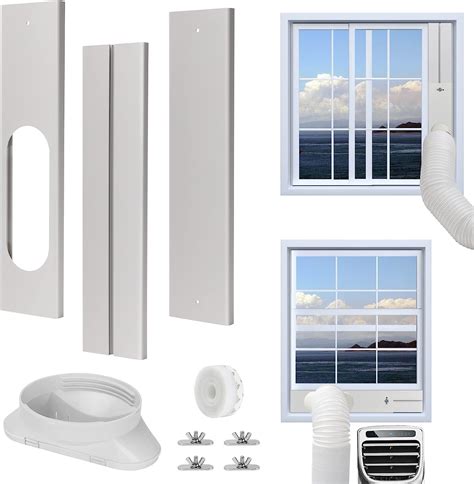 Portable Air Conditioner Window Vent Kit Della 10000 Btu Portable Air Conditioner Cooling