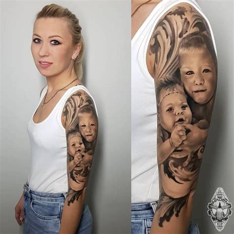 Ink Masterpieces: Unique Portrait Sleeve Tattoo Designs