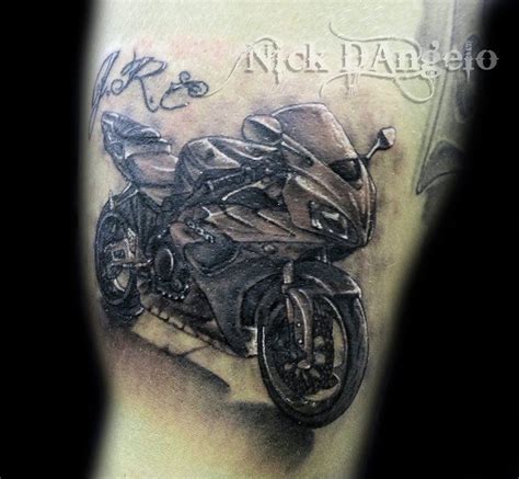 Posmotrim Motor Honda Motorcycle Tattoo