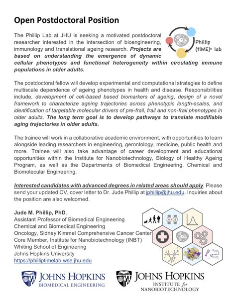 Postdoc Opportunities Available