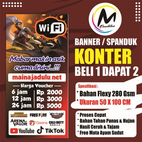 Poster Wifi Voucher