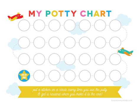 Potty Charts Printable