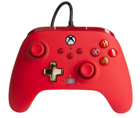 Power A Enhanced Wired Controller For Xbox Series X S Xbox One Red