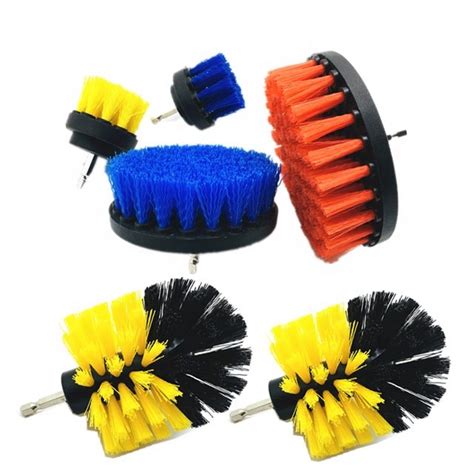 Power Pp Drill Brushes For Cleaning Floor Sofa Dusting Carpet Tyre Rim Drill Clean Brush Kit