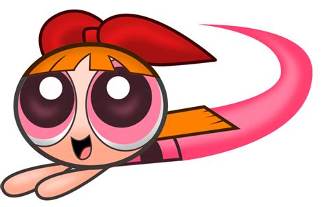 Powerpuff Girls Blossom Flying